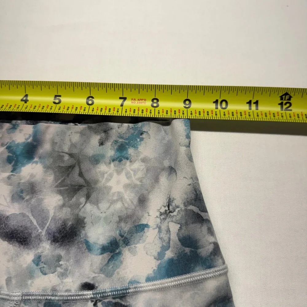Lululemon Matching Set Kaleidoscope Marble Floral Align Leggings Longline Bra